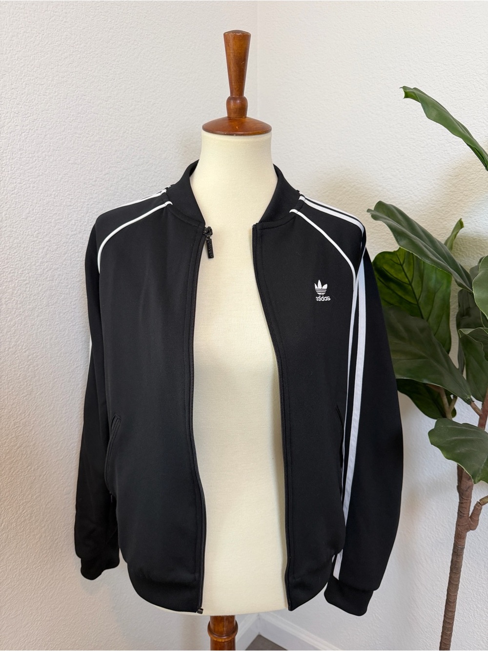 adidas Originals Black Track Jacket - Picture 7 of 7